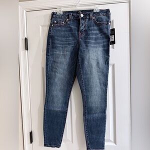 True Religion Medium Blue Skinny Jeans